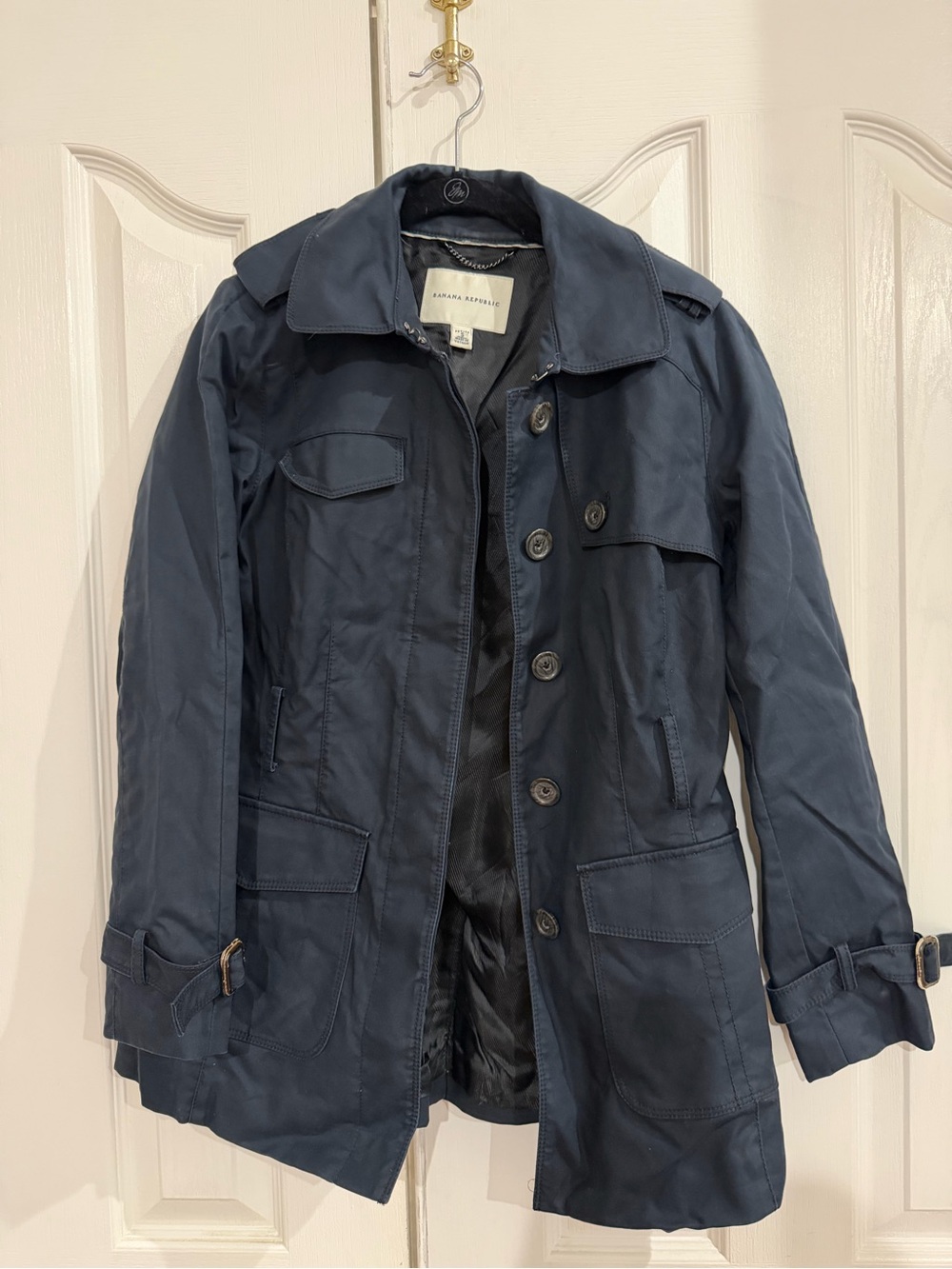 Banana Republic Navy Women’s Trench Coat